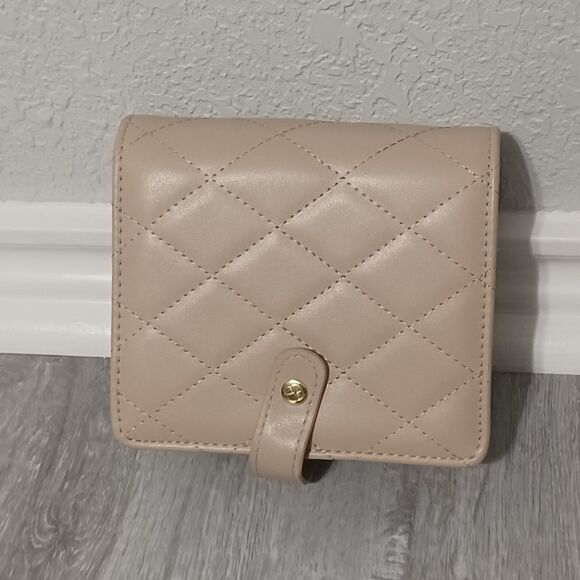 Vlando Jewelry - VLANDO Mini Travel Jewelry Organizer Binder, Tan